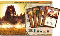 Spirit Island: Zunehmende Hitze in Stein und Sand Brettspiel Erweiterung von Pegasus für Wüste, Berge und Vulkanlandschaften - Bild 1