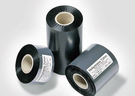 HellermannTyton Farbband TT822OUT8-PET-ML für Thermotransferdrucker in Silber-Grau - Bild 1