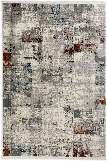 Moderner Teppich TRENTINO von astra in Grau und Multicolour, abstraktes Design, B/T: 230 x 160 cm - Bild 1