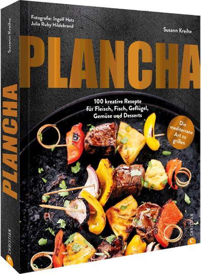 Plancha. 100 kreative Rezepte. Die mediterrane Art zu grillen. von Susann Kreihe, Gebundene Ausgabe - Bild 1
