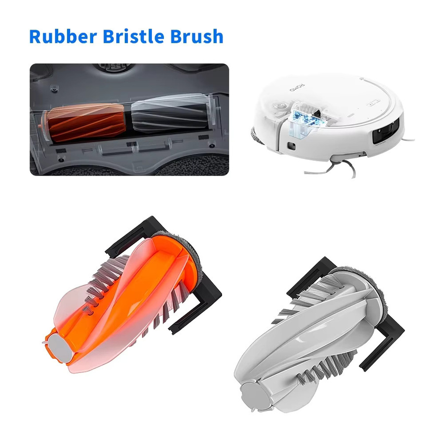WINDNINJA Hauptbürste Ersatzteil für DJI ROMO A ROMO P ROMO S Roboter Staubsauger Rollenbürste in Multicolour - Bild 2