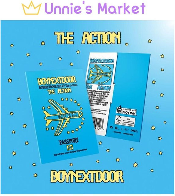 The Action, BOYNEXTDOOR, Weverse Albums Version, blue - Bild 1
