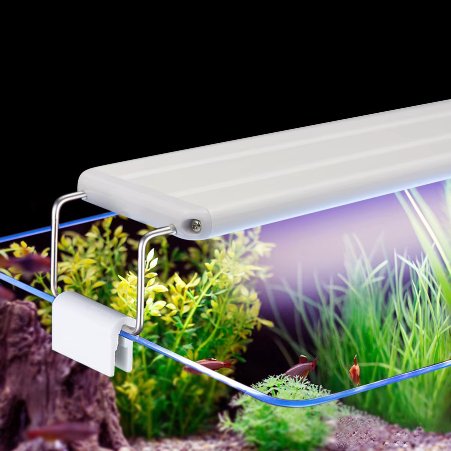 Rybakov Super Slim LED Aquarium Licht Weiß Clip-on Pflanzenwachstum Beleuchtung - Bild 6