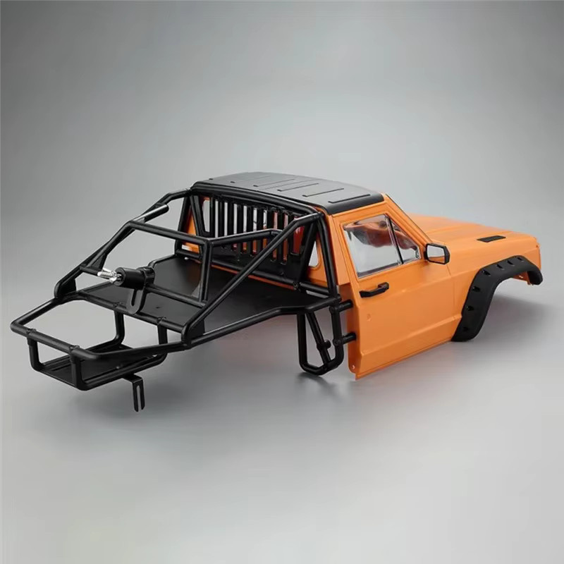 Axial Halbkäfig-Überrollkäfig mit Nylonrückseite, 1/10 RC Crawler Car Body - Bild 3