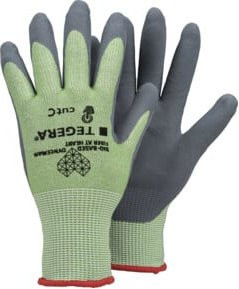 Tegera Schnittschutzhandschuh Ejendals in Grün und Grau mit Nitrilbeschichtung, Größe 6 - Bild 1
