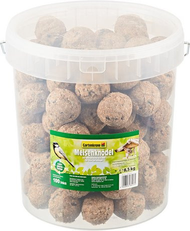 Gartenkrone Meisenknödel Vogelfutter, braun, 8500 g - Bild 1