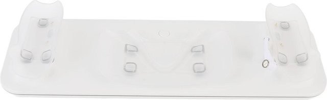 DIYelecs Ladestation für VR-Headset und Controller mit RGB-Licht und USB-C, Weiß - Bild 1