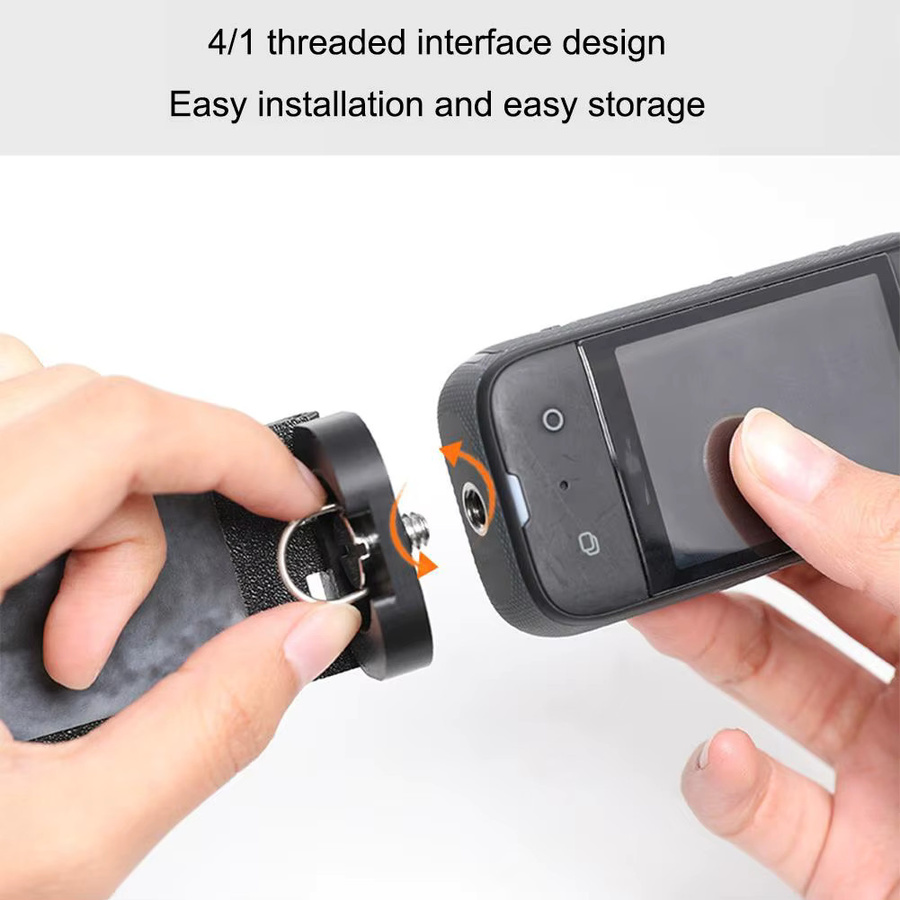 Magnetischer Halterungsständer für Insta360 X5 X4 X3 Action-Kameras mit 1/4 Schraube in Schwarz - Bild 4