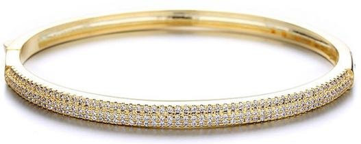 Armreif 925 Silber, Zirkonia, Damen - Bild 1