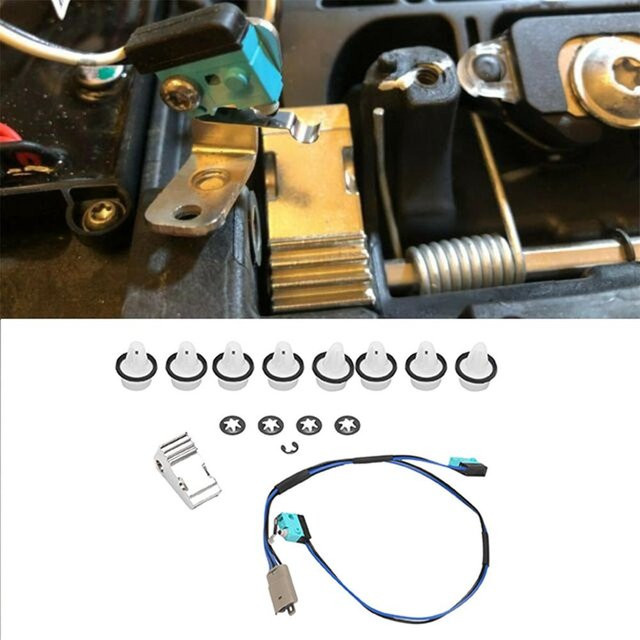 Topfactory Türgriff-Mikroschalter-Kabelsatz für Tesla Model S in Grau - Bild 1