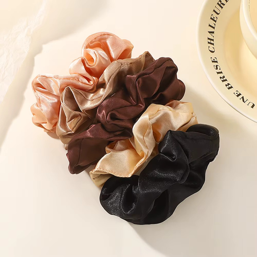 Baby Bows Haarschleifen, elastische Seiden-Scrunchies, mehrfarbig, Damen - Bild 2
