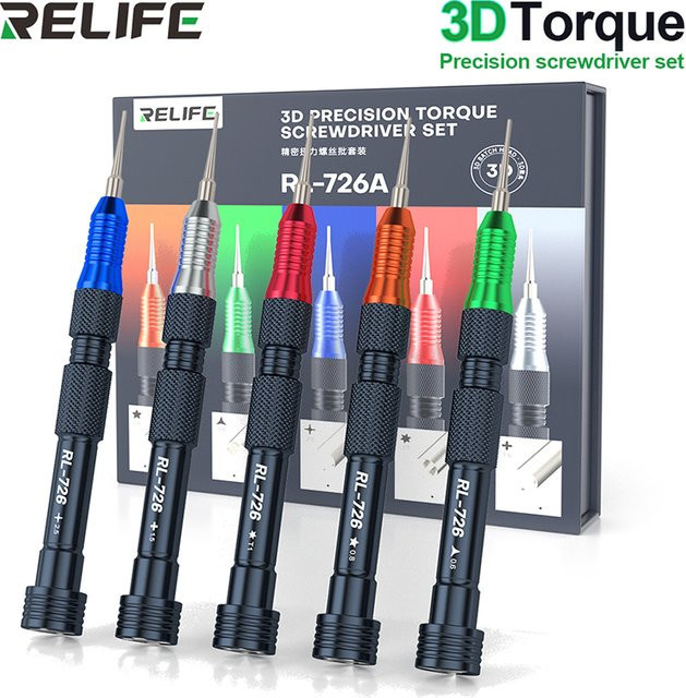 RELIFE RL-726A 3D-Drehmomentschraubendreher für die Reparatur von Mobiltelefonen und Tablets - Bild 1