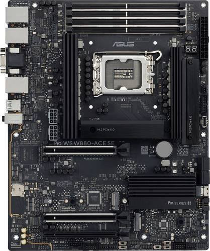 Asus Pro WS W880-ACE SE Workstation-Mainboard ATX LGA1851 W880 DDR5 Schwarz - Bild 1