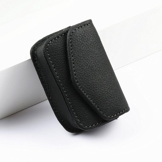 Herren Brillenetui PU, Faltbrillenetui, Black, Brown - Bild 1