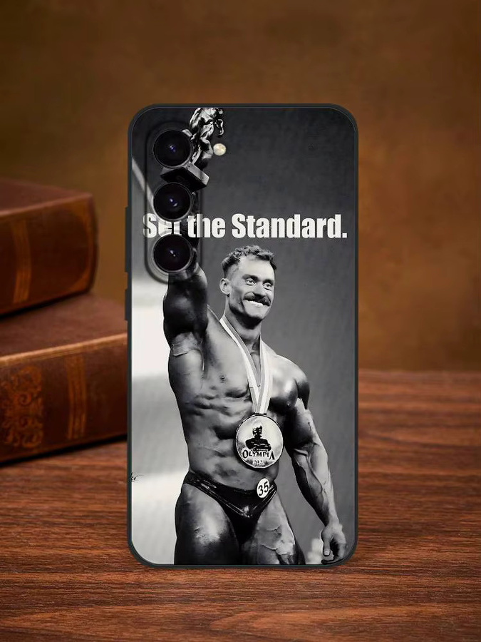 Chris Bumstead Bodybuilding Soft Cover Handyhülle für Samsung Galaxy S21 S22 S23 S24 S25 S26 Ultra FE Plus 5G A52S in Schwarz - Bild 6