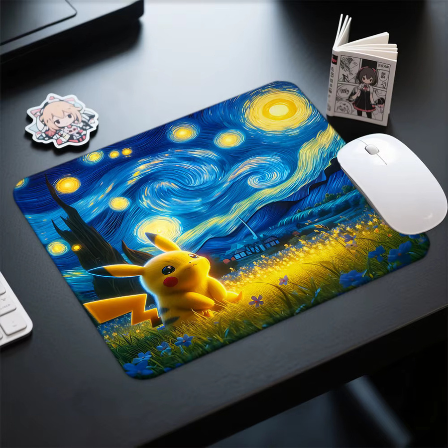 Potdemiel Tastaturunterlage P-Pikaachuus Computermatte in Multicolour für PC-Gamer - Bild 2