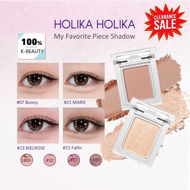 HOLIKA HOLIKA My Favorite Piece Schattenpalette 07-89, Schimmernd, Unisex - Bild 1