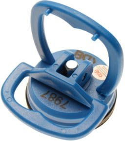 BGS Gummisauger aus Kunststoff in Blau Ø 55 mm - Bild 1
