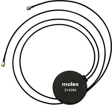 Molex Dual-Band Wi-Fi Adapter in Schwarz - Bild 1