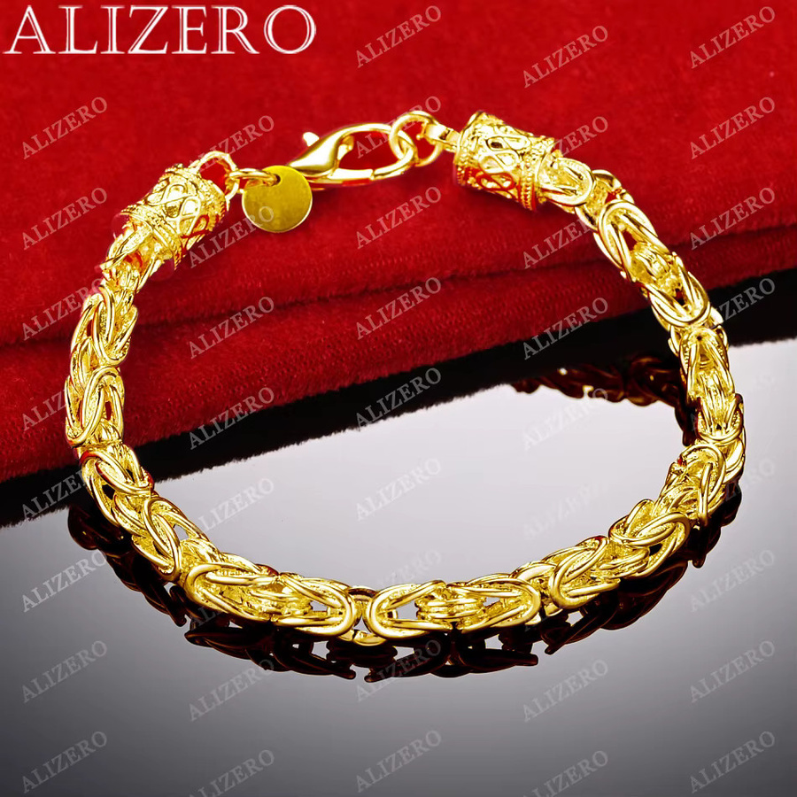 ALIZERO Armband 750 Gold, 5mm, Unisex - Bild 2