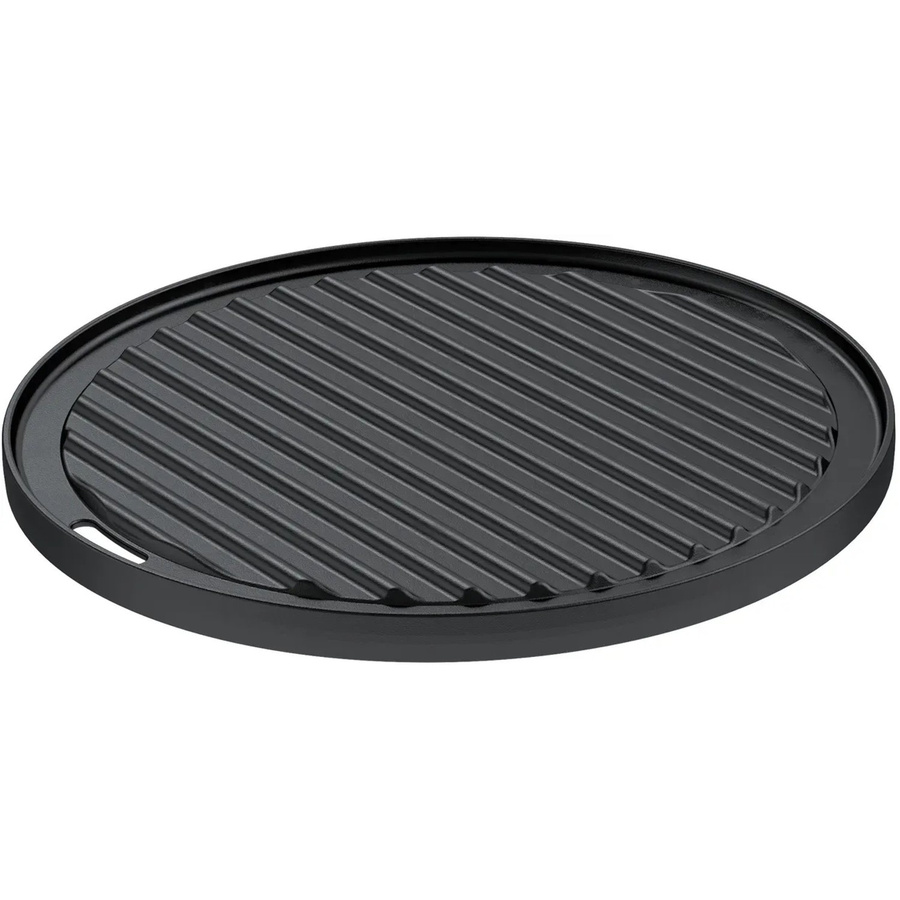 Rösle Grillplatte Vario aus Gusseisen, Ø 30 cm, Schwarz - Bild 2