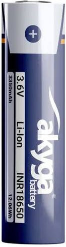 Akyga Spezial-Akku Li-Ion 3,6 V 3350 mAh Blau - Bild 1