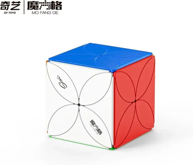 QiYi Clover Four Leaf Speed Magico Cubo, Zauberwürfel-Puzzle, bunt - Bild 1