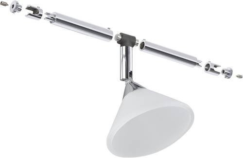 Paulmann Colmar Niedervolt-Seilsystem-Leuchte mit 10W LED in Chrom und Satin - Bild 1