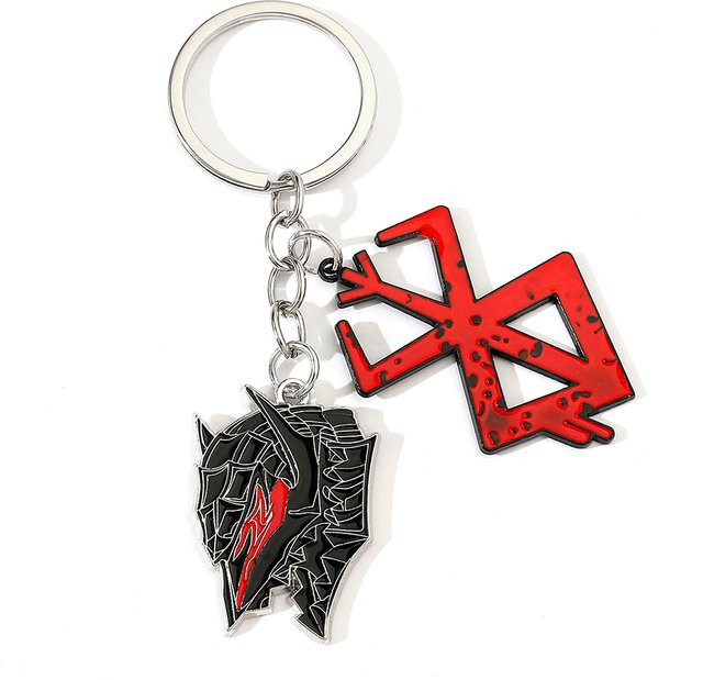 Bandai Anhänger Behelit Abzeichen Logo Zeichen des Opferschwertes, Unisex - Bild 1