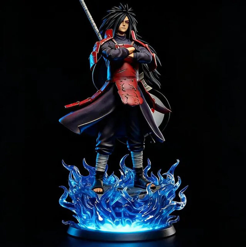 Bandai Naruto Anime Uchiha Madara GK Leuchtfigur aus PVC, mehrfarbig, Höhe: 25 cm - Bild 1