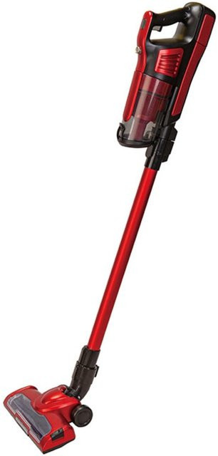 Lentz 2-in-1 Akku-Staubsauger 120W kabellos mit LED-Scheinwerfer und Turbofunktion in Rot - Bild 1