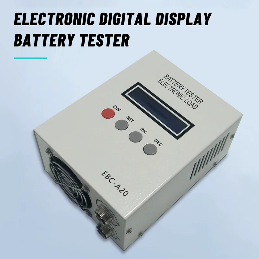 Podofo EBC-A20 Batteriekapazitätstester zum Testen von Auto-, Elektro- und Handyakkus mit 5A Lade- und 20A Entladetestfunktion - Bild 2