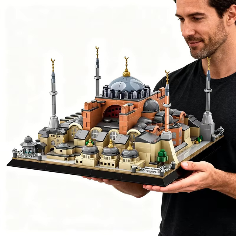 BALODY Istanbul Hagia Sophia Kathedrale Modell, Bausteine, 1434 Teile - Bild 3