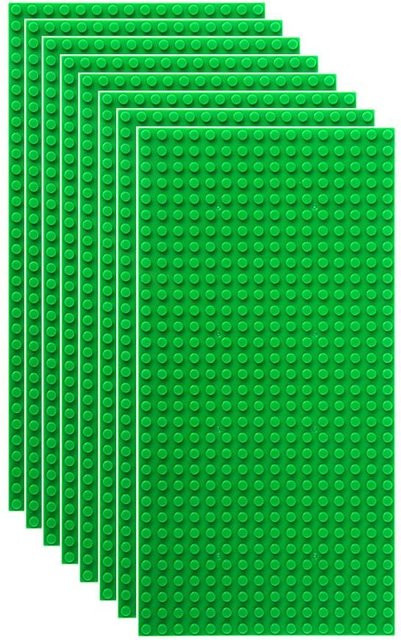 Yiran toy Grundplatten, 8-teiliges Set, dunkelgrün, ab 6 Jahren - Bild 1