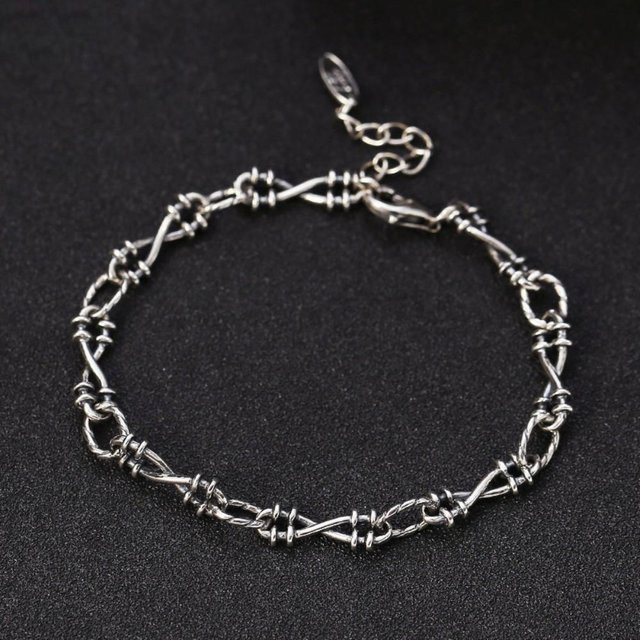 YIRAN Jewelry Armband, 925 Silber, Schwarz, Damen, 18 cm - Bild 1