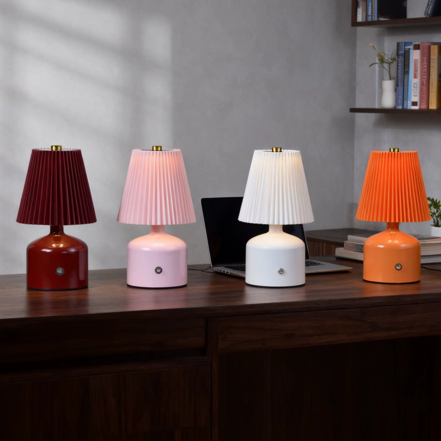 GGBingo LED-Tischlampe mit dimmbarer Helligkeit und Touch-Bedienung, wiederaufladbare Nachttischlampe für Wohnzimmer und Schlafzimmer - Bild 6