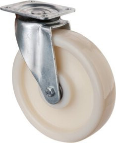 BS Rollen Schwerlastrolle L600.B15.251 in Weiß - Bild 1
