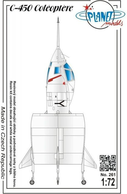 Planet Models C-450 Coléotére, Resin Kit, 1:72 - Bild 1