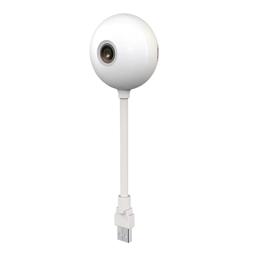 Tuya 5MP Mini WiFi Kamera Indoor 2K Sicherheit Kamera in Weiß mit AI Auto Tracking für Baby Monitor und IP Überwachung - Bild 6