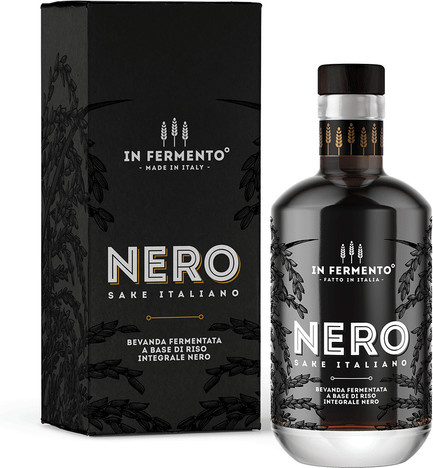 In Fermento, Schwarzer Sake Nero, Obst- & Kräuterbrand, Piemont, 0,5 l - Bild 1