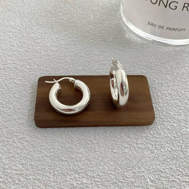 Umcho Creolen, 925 Silber, Damen - Bild 1
