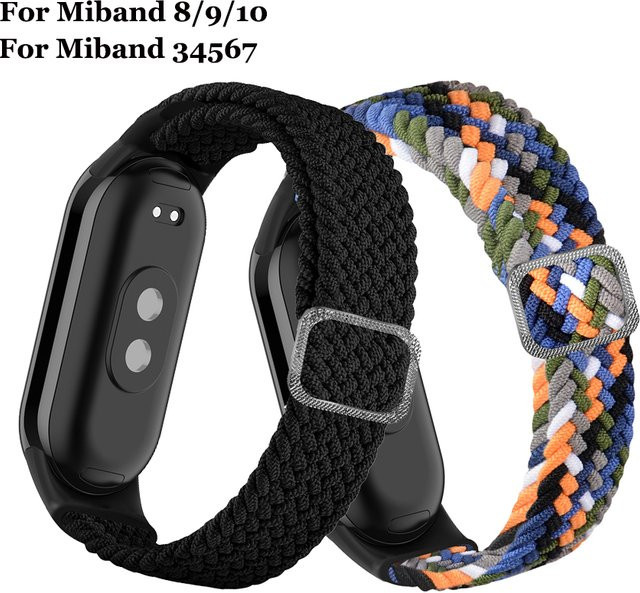 ATOPKEY Uhrenarmband, elastisch nylon geflochten, Unisex - Bild 1