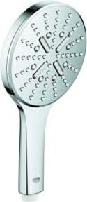 Grohe Handbrause Rainshower SmartActive 130 in Chrom mit Regen-, Strahl- und Massagefunktion sowie Durchflussbegrenzung 9,5 l/m - Bild 1