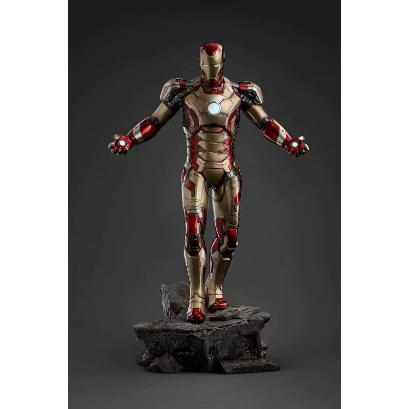 Hot Toys Marvel Iron Man Figur, mit Leuchtfunktion, Harz, ab 14 Jahren - Bild 2