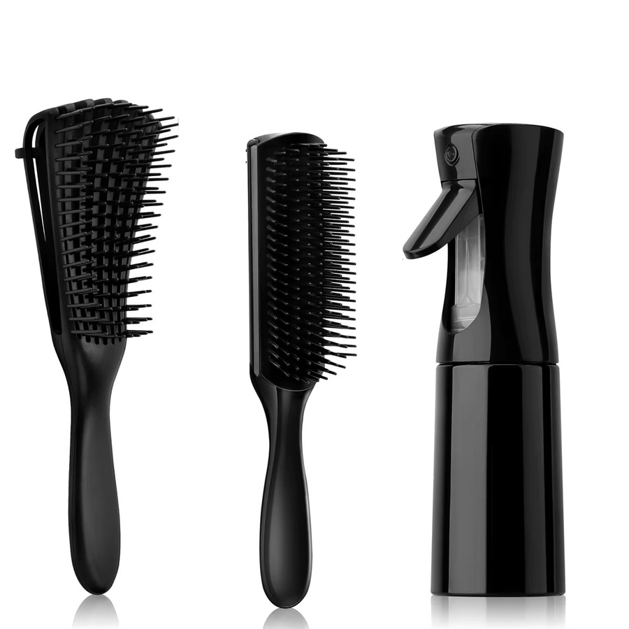 12-teiliges Entwirrungsbürsten-Set mit Sprühflasche und Shampoo-Bürste - Bild 2