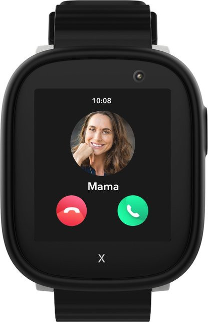 Xplora Kinder-Smartwatch in Schwarz mit GPS und Mobilfunkfunktion, inklusive austauschbarer Loops und Frames in Pink und Lime - Bild 2