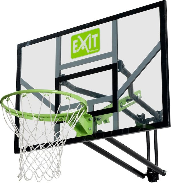 EXIT Galaxy Basketballkorb zur Wandmontage, grün/schwarz, B/H: 117 x 365 cm - Bild 1