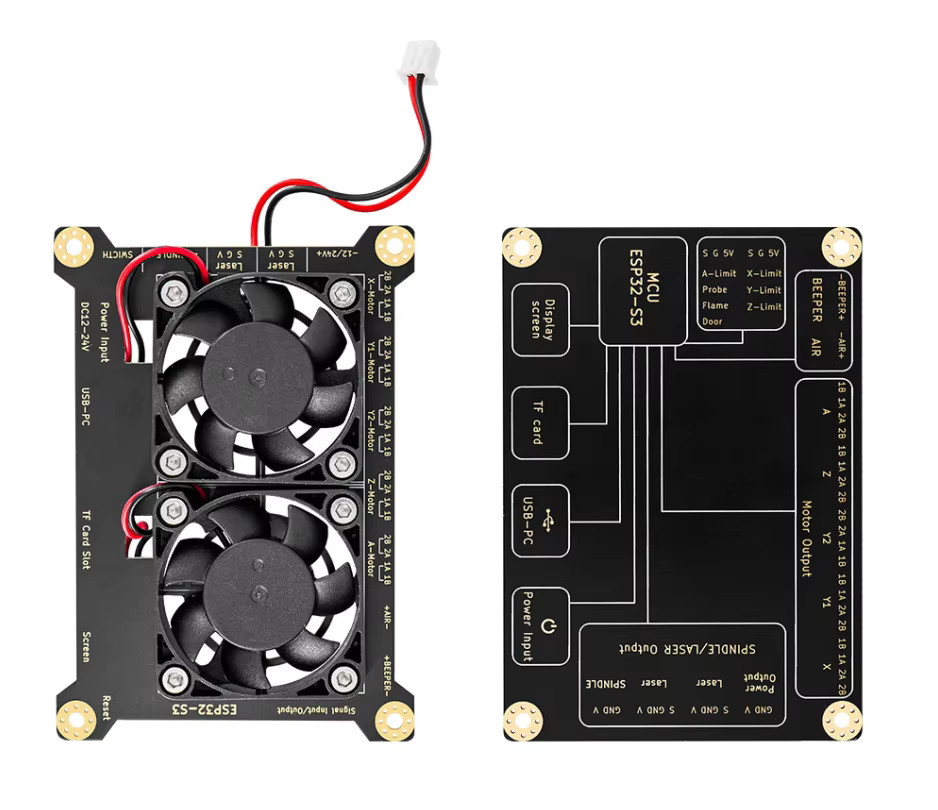 MKS DLC32 MAX CNC-Router-Board 4-Achsen-Controller für Lasergravurmaschinen und Holzbearbeitung mit TMC2209 Motherboard - Bild 3