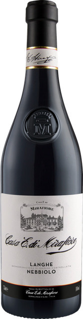 Mirafiore Rotwein Langhe Nebbiolo 2021, Italien, 0,75 l - Bild 1