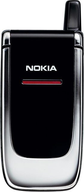Generalüberholtes Nokia 6060 Klapphandy in Schwarz mit 1 SIM-Karte und Ladegerät - Bild 1